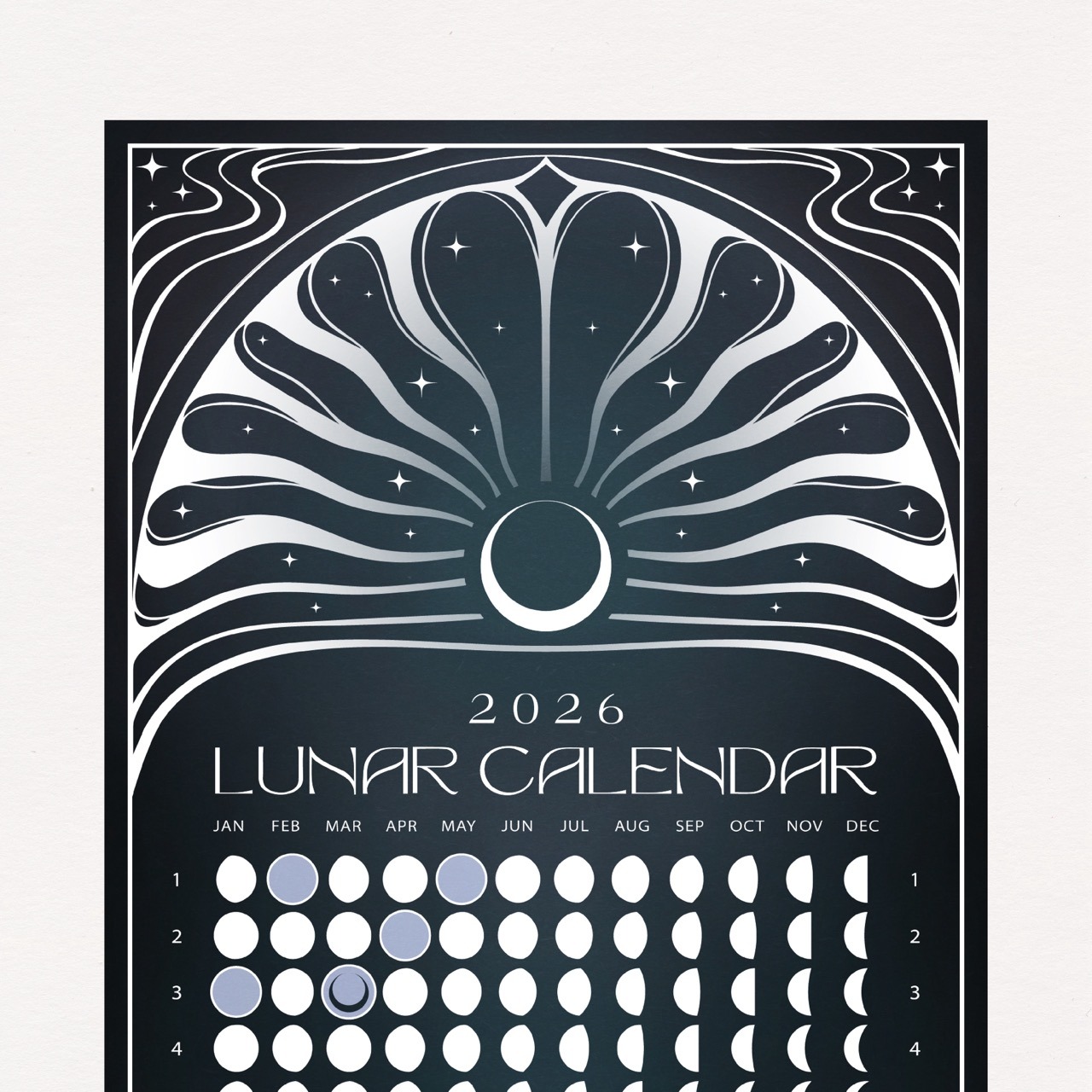 Black Moon Calendar - Sierra Quin
